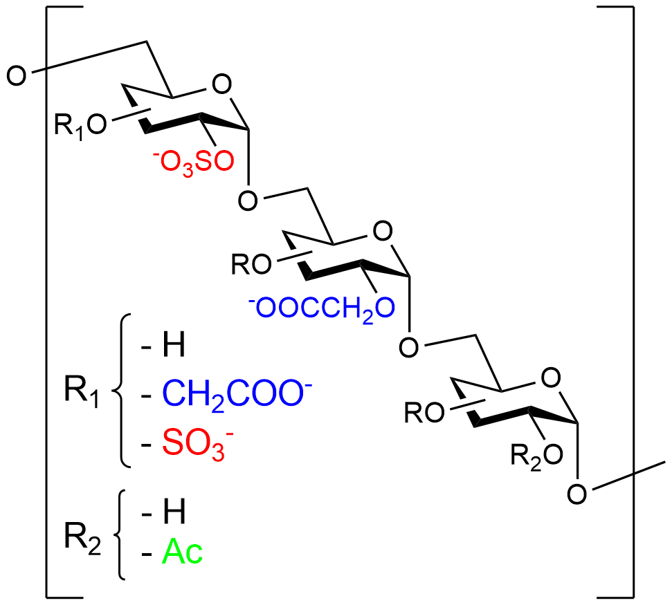 Chemical structure of RGTA